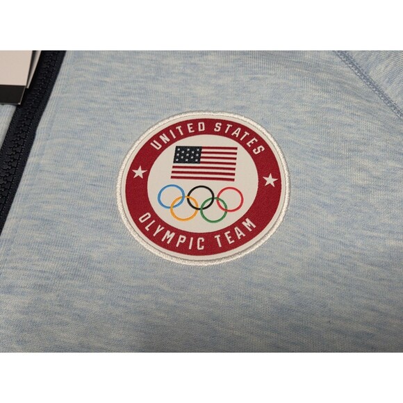 Nike Olympic 2024 Team USA Tech Fleece Windrunner Hoodie Men's L-Tall FN1208-441 - Picture 4 of 6